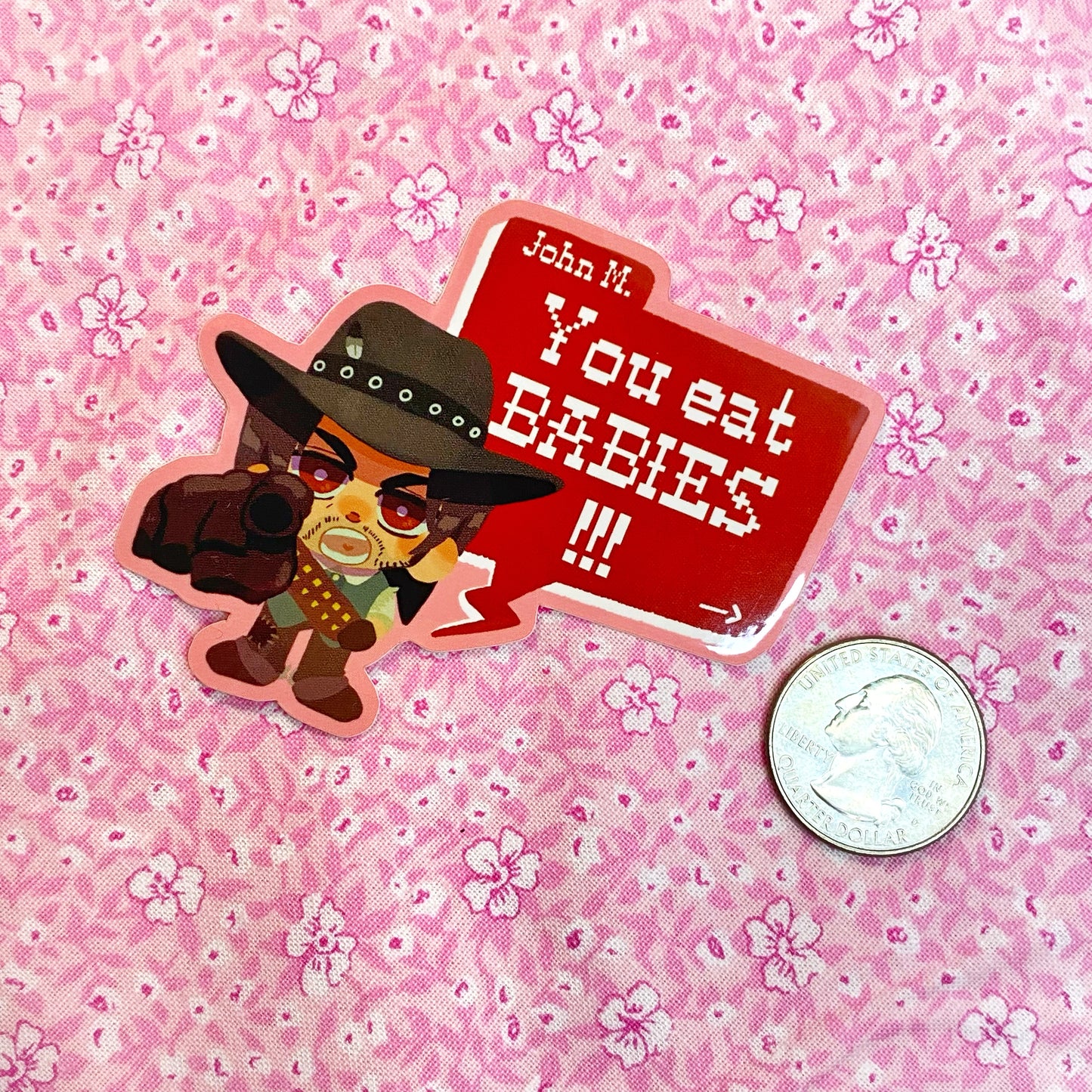 John Marston & Arthur Morgan Vinyl Sticker