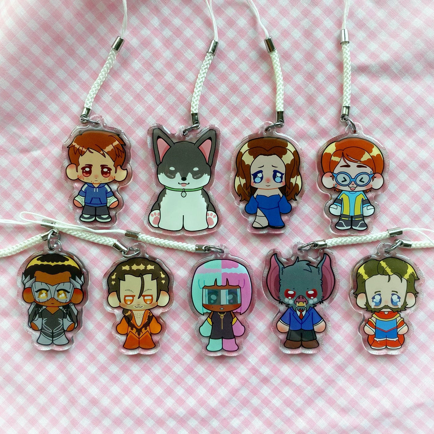 Dispatch 2 inch Epoxy Charms