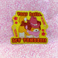 Puppy Man Haters Holographic Vinyl Sticker