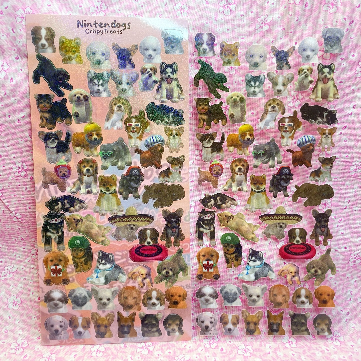 Nintendogs Deco Sticker Sheet