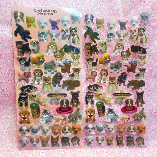 Nintendogs Deco Sticker Sheet