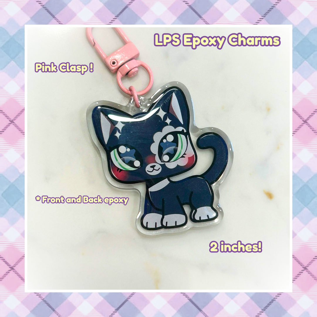 Crispiest Pet Shop LPS Epoxy Charms