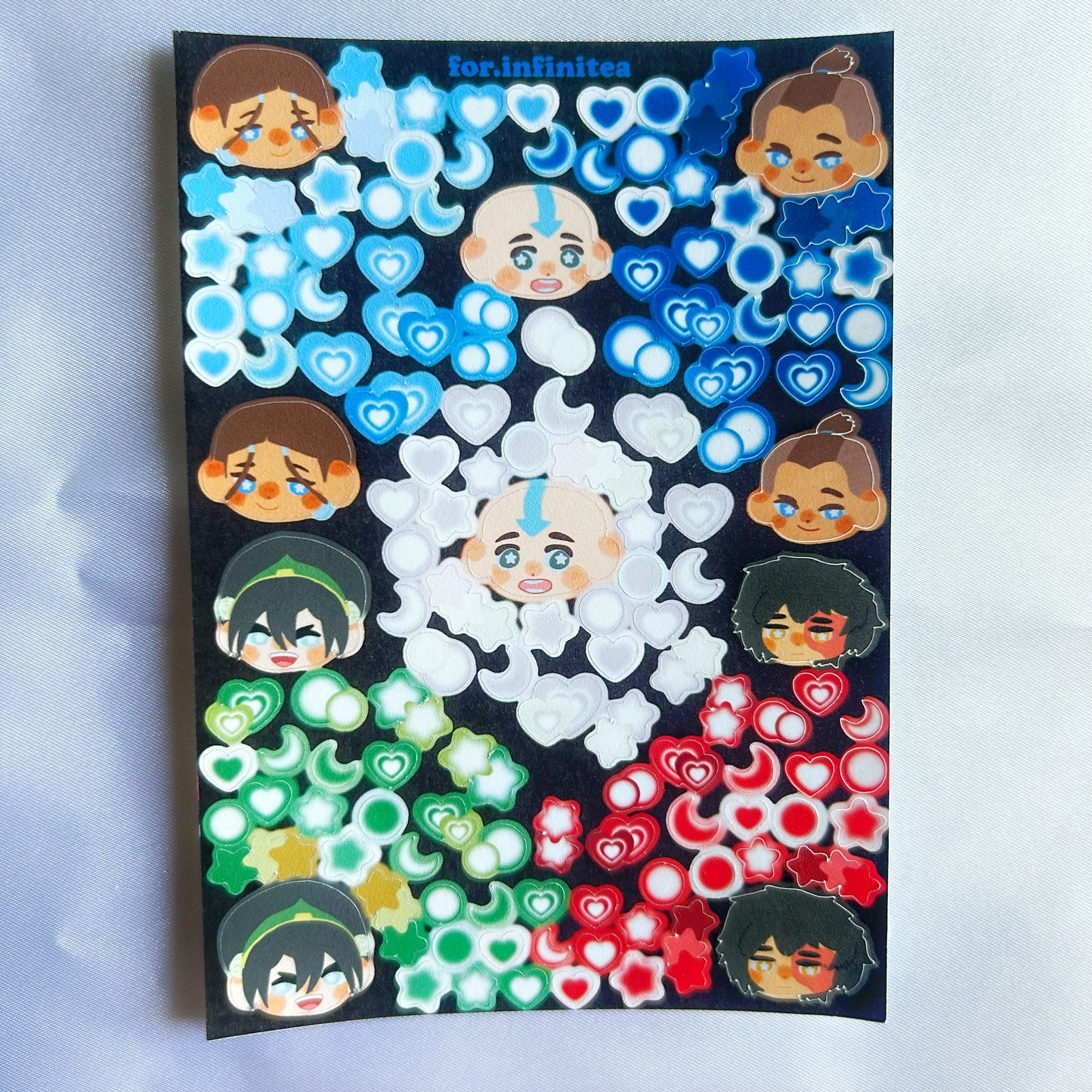 Avatar The Last Airbender Mini Deco Sticker Sheet