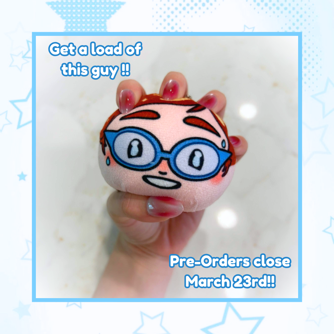 PRE-ORDER Waterboy Plush Ball Keychain