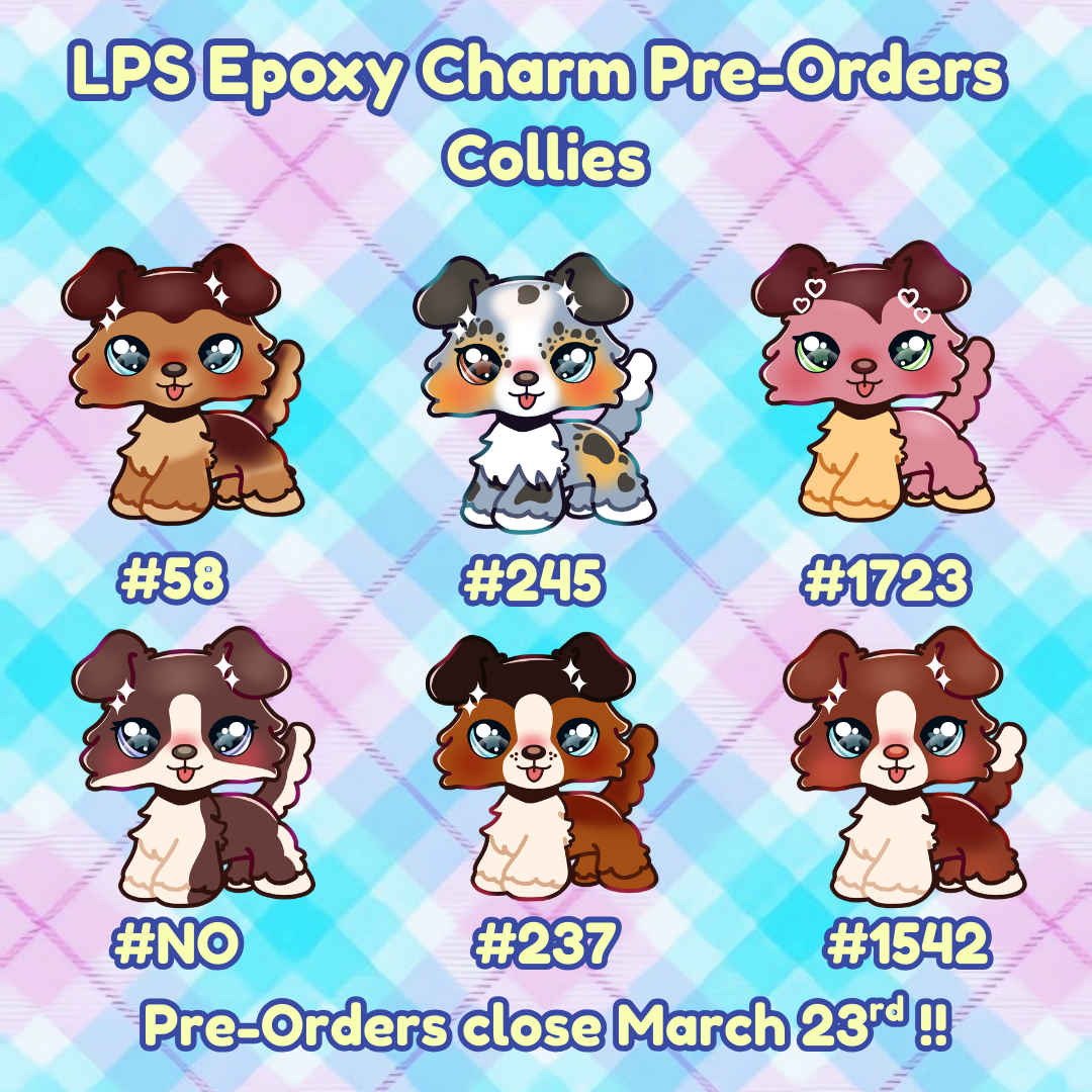 PRE-ORDER LPS Epoxy Charms