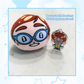 Waterboy Plush Ball Keychain