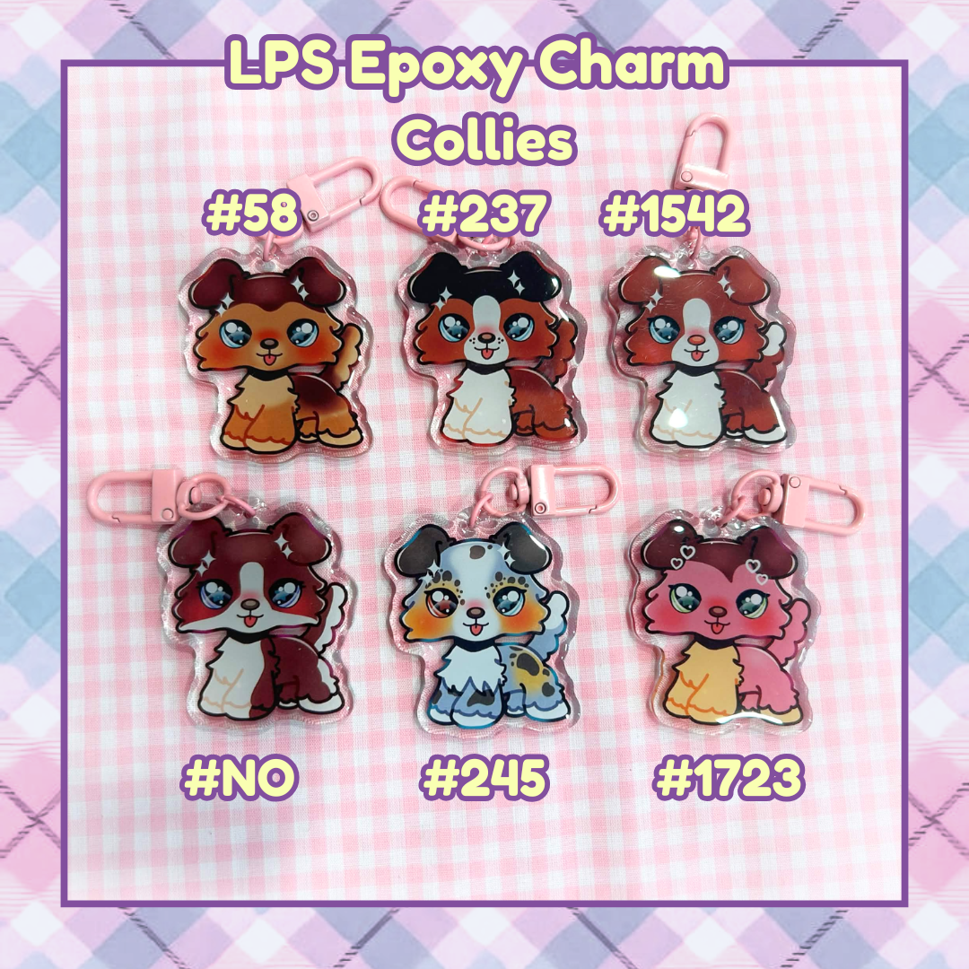 Crispiest Pet Shop LPS Epoxy Charms