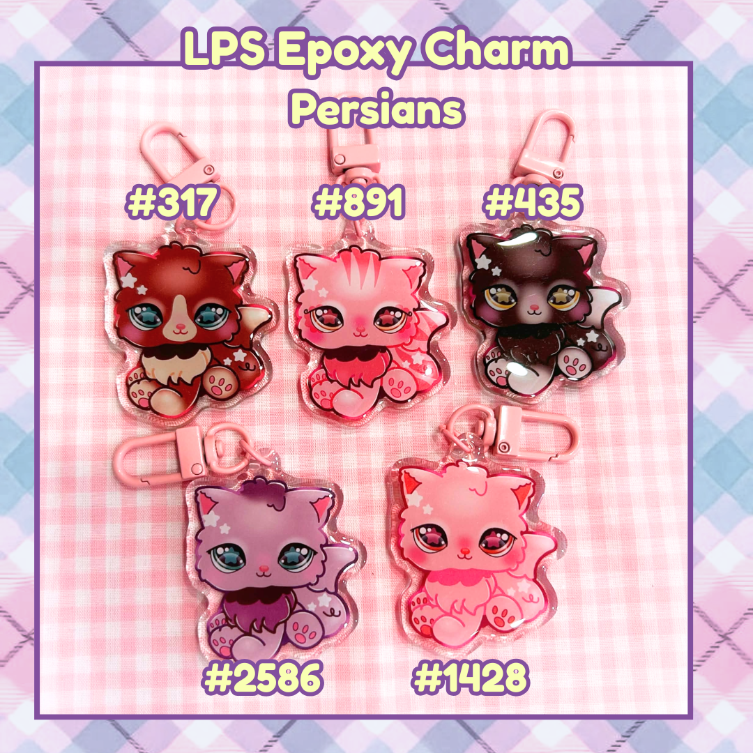 Crispiest Pet Shop LPS Epoxy Charms