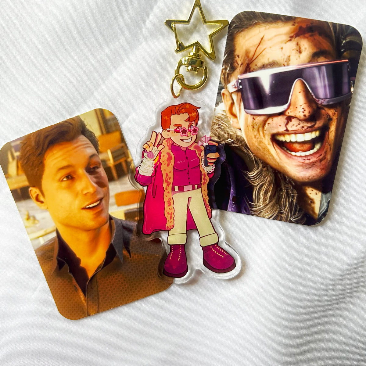 Johnny Keychains Johnny Cage Acrylic Keychain – CrispyTreats