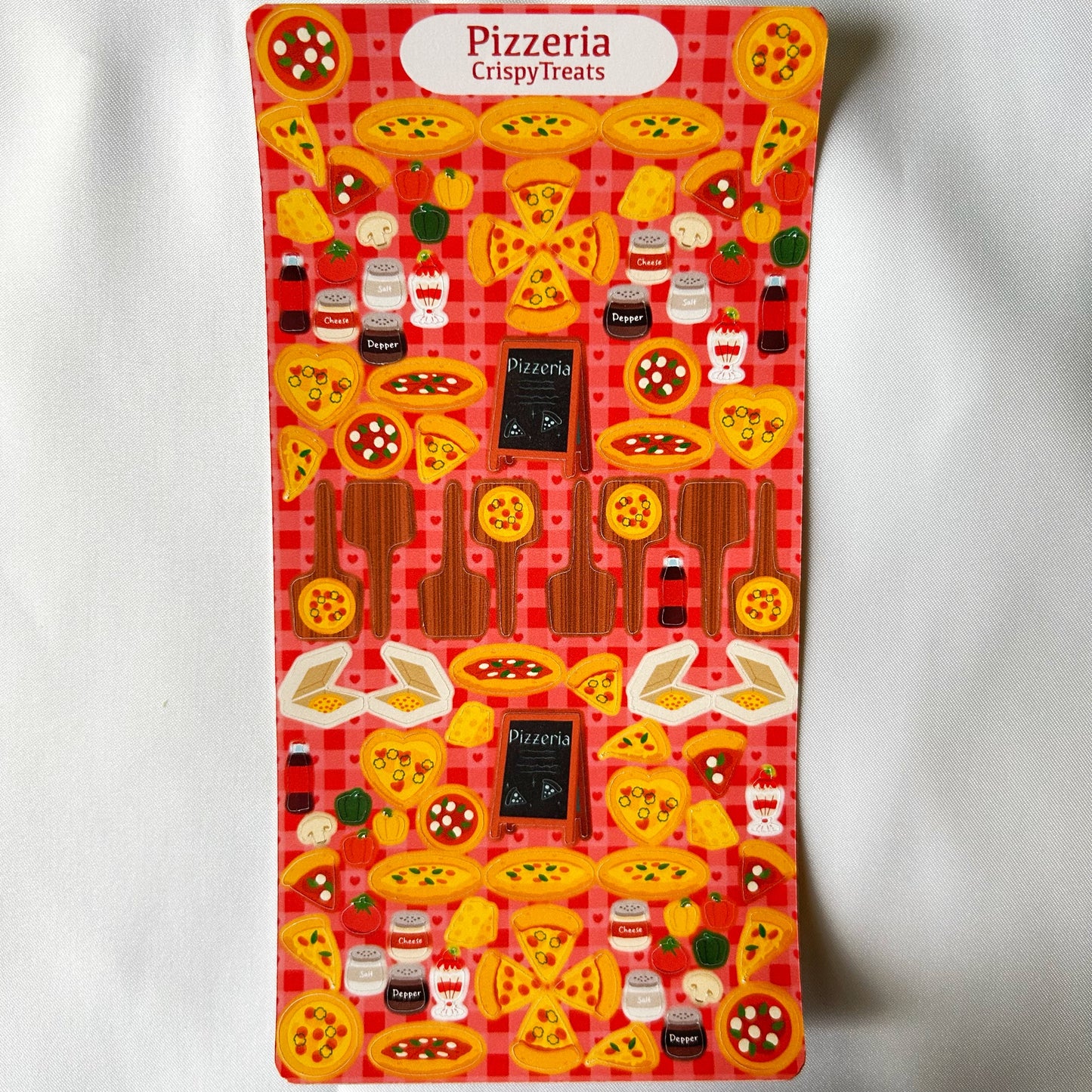 Pizzeria Deco Sticker Sheets