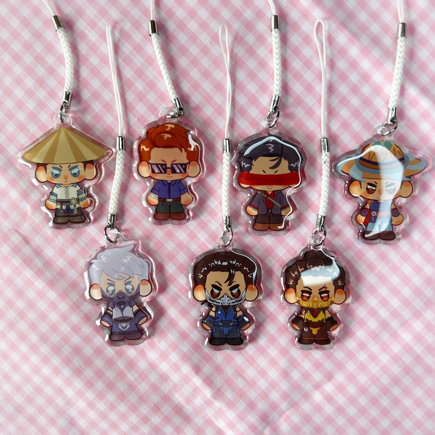 Mortal Kombat 1 Phone Charms