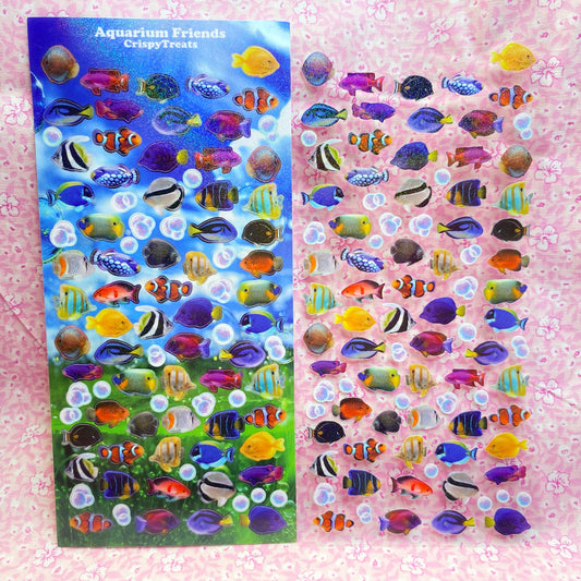 Aquarium Friends Deco Sticker Sheet