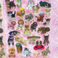 Nintendogs Deco Sticker Sheet