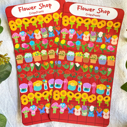 Flower Shop Deco Stickers