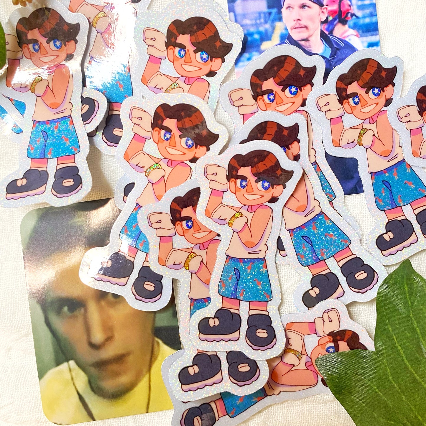 3" Holographic Jerma Dollhouse Sticker