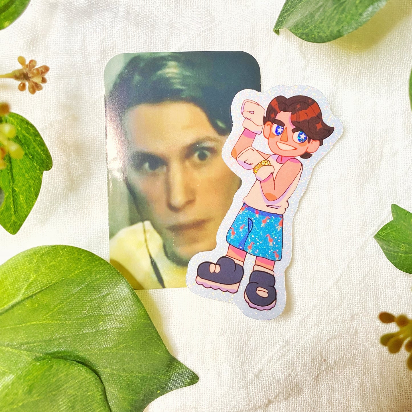 3" Holographic Jerma Dollhouse Sticker