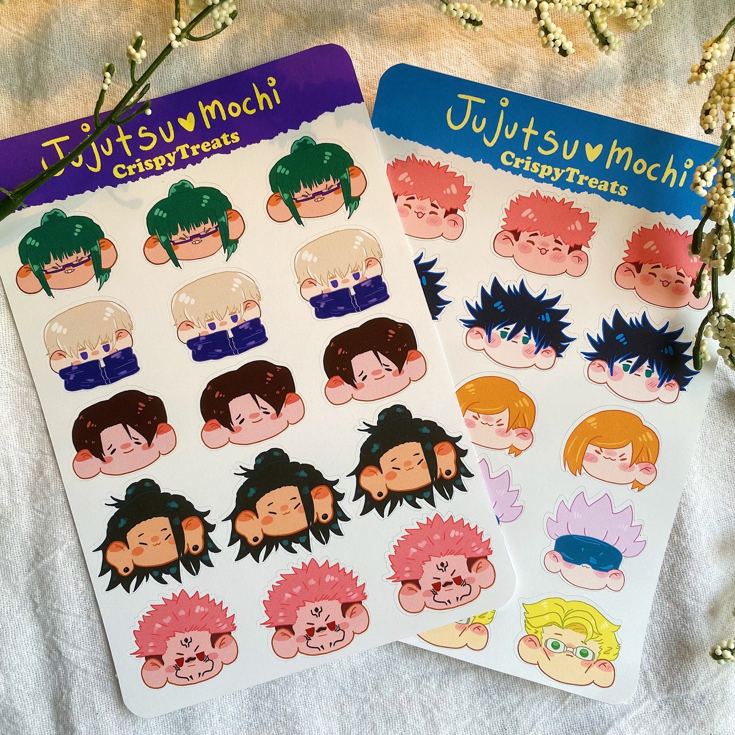 Jujutsu Mochi Jujutsu Kaisen Sticker Sheet